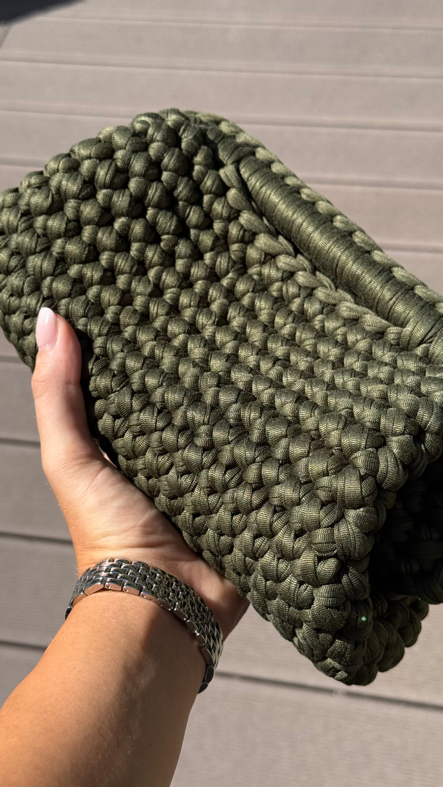 Pasticcino large VERDE MILITARE