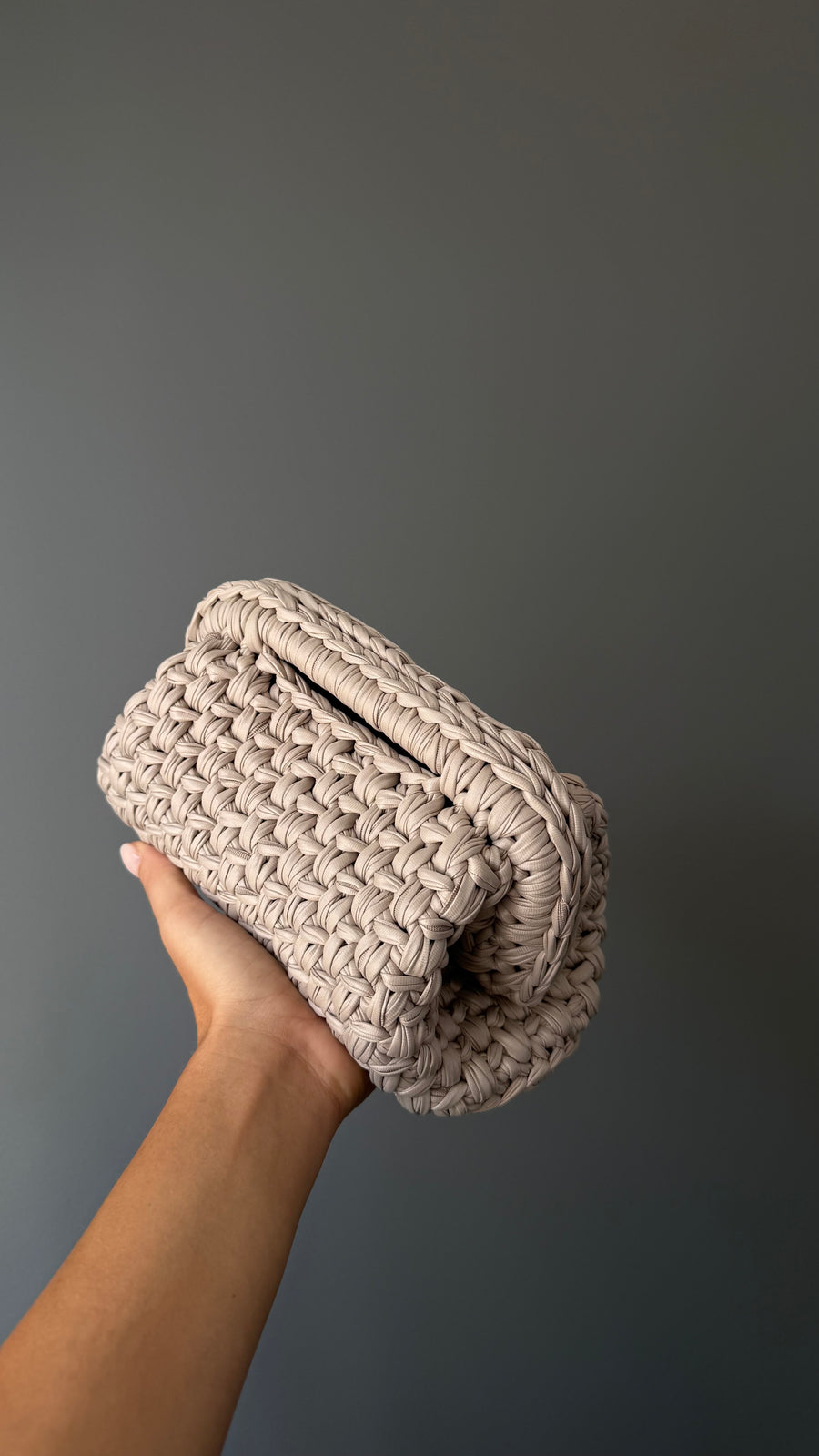 Pasticcino small ecopelle BEIGE