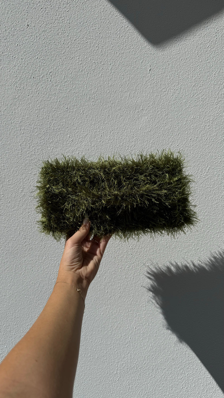Pochette PELO verde
